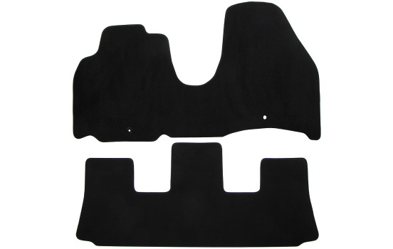 Velours car mats suitable for Peugeot 807 2003- 2-piece