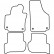 Velours Car Mats suitable for VW Golf V Plus 2005-2007 4th, Thumbnail 2