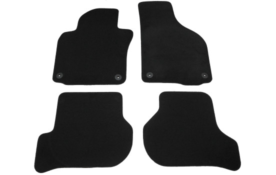 Velours car mats suitable for VW Golf V / VI / Jetta 2007-2