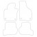 Velours car mats suitable for VW Golf V / VI / Jetta 2007-2, Thumbnail 2