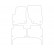 Velours car mats VW Touareg 2004-2009 4-part, Thumbnail 2