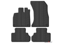 Gledring Rubber mats suitable for Audi Q5 (GU) MHEV 2025- incl. Sportback (T profile 4-piece + mounting)