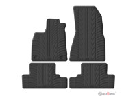 Gledring Rubber mats suitable for Renault 5 E-Tech 2024- (T profile 4-piece + mounting clips)