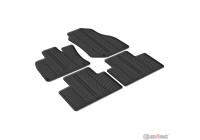 Rubber mats suitable for Lynk & Co 01 2021- (T profile 4-piece)