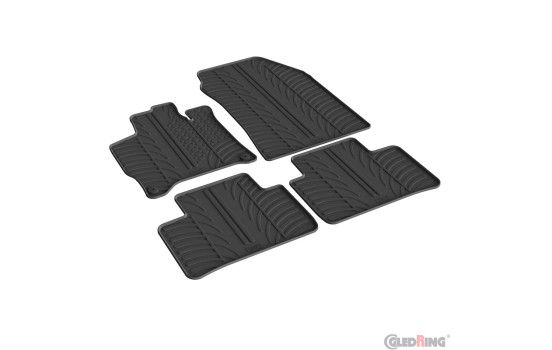 Rubber mats suitable for Opel Astra L Sports Tourer MHEV 2024- (T profile 4-piece)