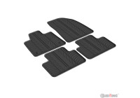 Rubber mats suitable for Volvo EX30 2023- (T profile 4-piece)
