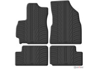 Sliding ring rubber mats suitable for Omoda 5 SHS (Hybrid) 2025- (T-profile 4-part)