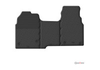 Sliding ring rubber mats suitable for Volkswagen Transporter T7 Cargo 2024- (G-profile 3-piece + mounting