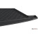 Boot liner suitable for Renault Clio IV Grandtour 2013- (High loading floor), Thumbnail 4