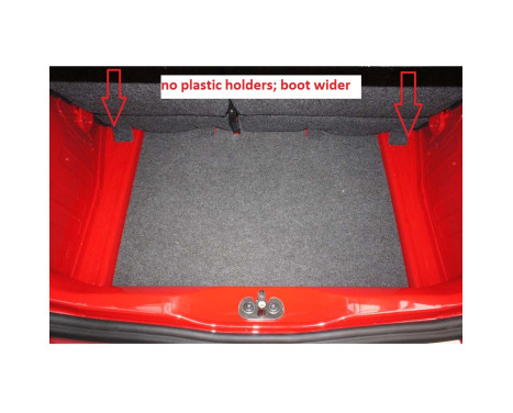 Boot liner suitable for Skoda Citigo HB/3/5 10.2011-2019 / Seat Mii HB/3/5 12.2012-2019, Image 6