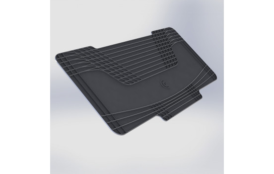 Gledring Universal protective mat for the center tunnel (2nd row of seats)