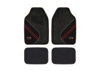 Red Bull Oracle Universal Car Mats 4-Piece Set Grey/Black/Red