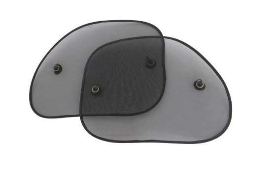 Folding hatchback sunshade