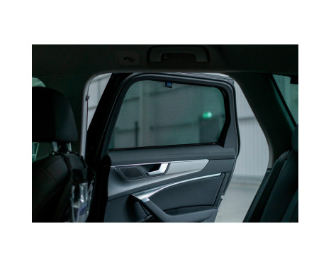 Privacy Shades (rear doors) suitable for Audi A6 C8 Avant 2018- (2-piece), Image 5