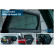 Privacy Shades (rear doors) suitable for Audi A6 C8 Avant 2018- (2-piece), Thumbnail 9