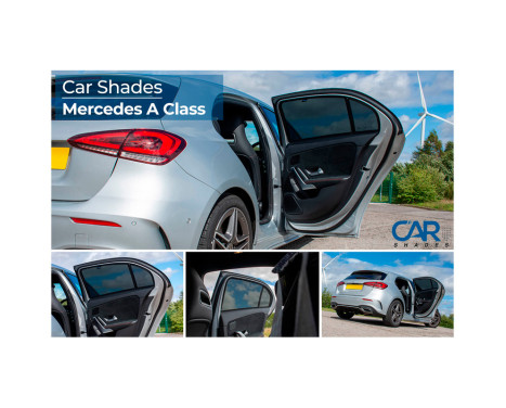 Privacy Shades (rear doors) suitable for Mercedes A-Class W177 HB 5-door 2018- (2-piece), Image 9