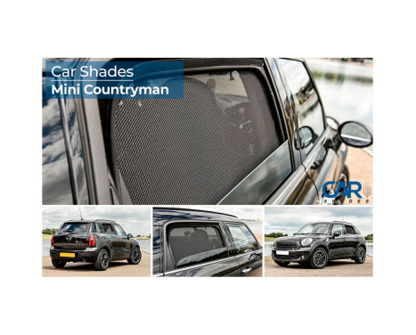 Privacy Shades (rear doors) suitable for Mini Countryman R60 5-door 2010-2016 (2-piece), Image 9