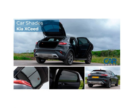 Privacy Shades suitable for Kia XCee'd (CD) 2019- (6-piece), Image 12