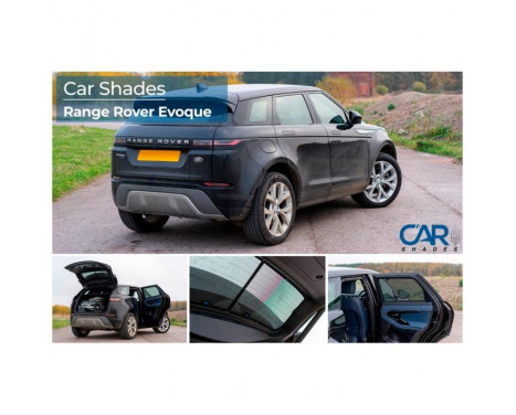 Privacy Shades suitable for Range Rover Evoque 5-door 2019- (6-piece), Image 13