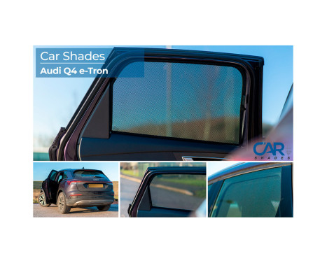 Set Car Shades (rear doors) suitable for Audi Q4 (F4B) E-Tron 2021- excl. Sportback (2-piece), Image 7