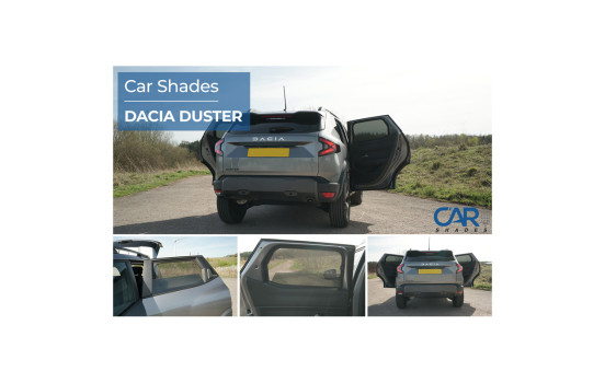 Set Car Shades (rear doors) suitable for Dacia Duster III 2024- (2-piece), Image 7