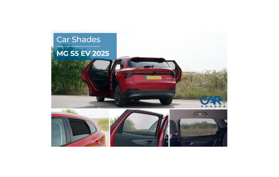 Set Car Shades (rear doors) suitable for MG S5 (EV) 2025- (2-piece), Image 7