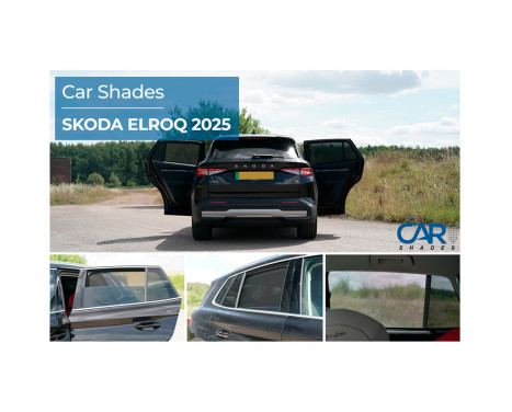 Set Car Shades (rear doors) suitable for Skoda Elroq 2024- (2-piece), Image 8