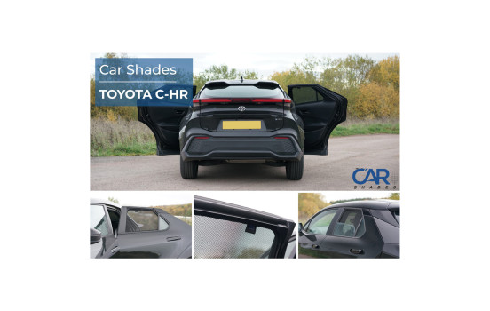 Set Car Shades (rear doors) suitable for Toyota C-HR II 2023- (2-piece), Image 10