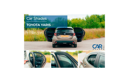 Set Car Shades (rear doors) suitable for Toyota Yaris (P21) 5 doors 2020- (2-piece), Image 10