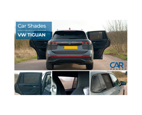 Set Car Shades (rear doors) suitable for Volkswagen Tiguan III (CT1) 2024- (2-piece), Image 8