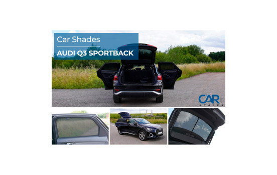 Set Car Shades suitable for Audi Q3 (F3N) Sportback 2019 - (6-piece), Image 9