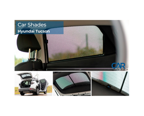 Set Car Shades suitable for Hyundai Tucson (NX4E) 2020- (6 pieces), Image 9