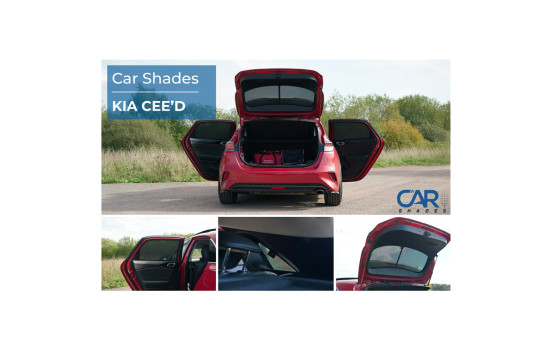 Set Car Shades suitable for Kia Cee'd (CD) 5 doors 2018- (6-piece), Image 10