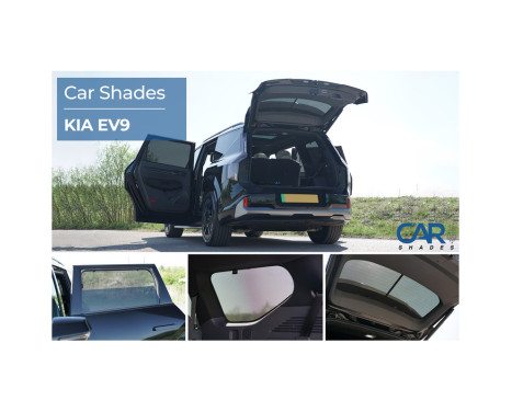 Set Car Shades suitable for Kia EV9 (MV) 2023- (6-piece), Image 10