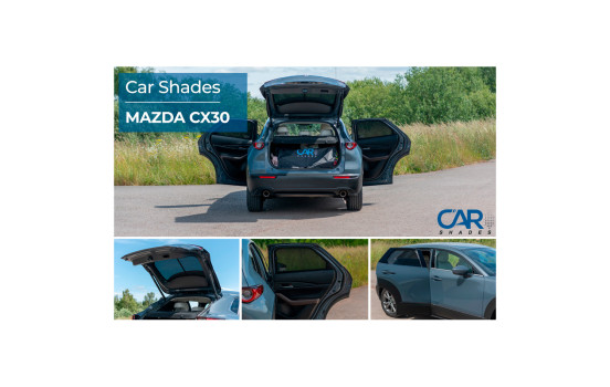 Set Car Shades suitable for Mazda CX-30 5 doors 2020- (6-piece), Image 10