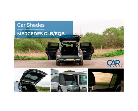 Set Car Shades suitable for Mercedes GLB (X247) 2019- & EQB (X243) 2021- (6-piece), Image 9