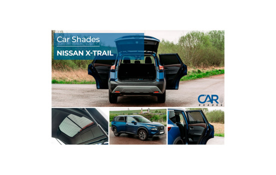 Set Car Shades suitable for Nissan X-Trail (T33) 5 doors 2022 - (6-piece), Image 9