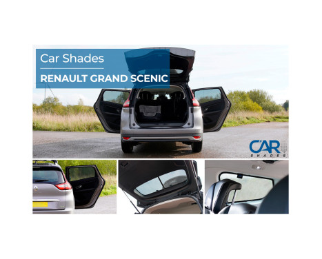 Set Car Shades suitable for Renault Grand Scenic 2016-2023 (6-piece), Image 10