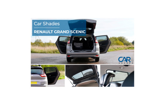 Set Car Shades suitable for Renault Grand Scenic 2016-2023 (6-piece), Image 10
