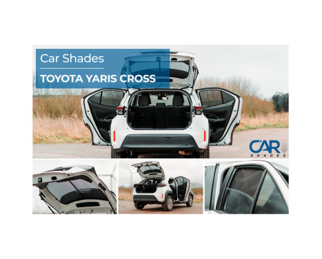 Set Car Shades suitable for Toyota Yaris Cross (MXP) 2020 - (4-piece), Image 10