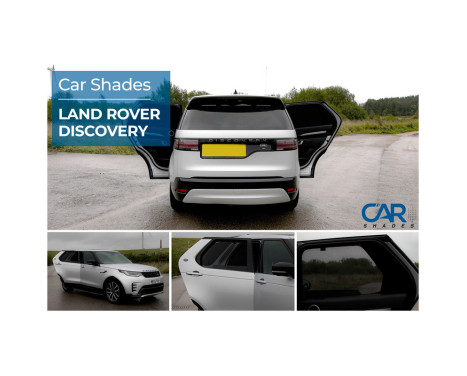 Set of Car Shades (rear doors) suitable for Land Rover Discovery V 2017 - (2-piece), Image 7