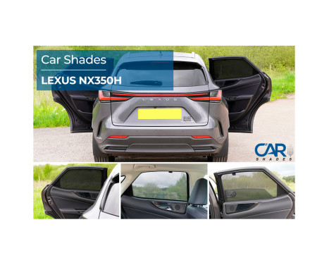 Set of Car Shades (rear doors) suitable for Lexus NX II 2021 - (2-piece), Image 8