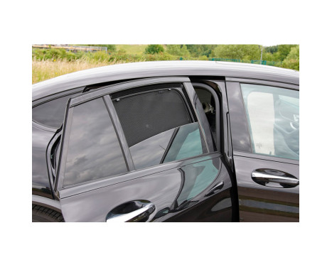 Set of Car Shades (rear doors) suitable for Mercedes GLC Coupe (C253) 2016-2023 (4-piece), Image 6