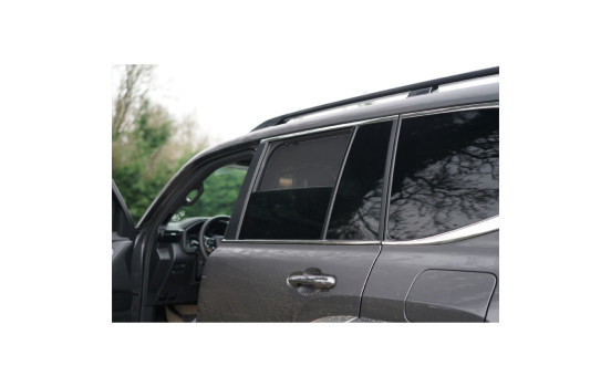 Set of Car Shades (rear doors) suitable for Toyota Landcruiser J300 2021- (2-piece), Image 4