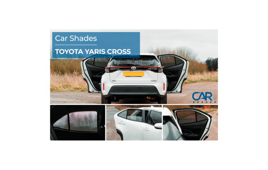 Set of Car Shades (rear doors) suitable for Toyota Yaris Cross (MXP) 2020- (2-piece), Image 9