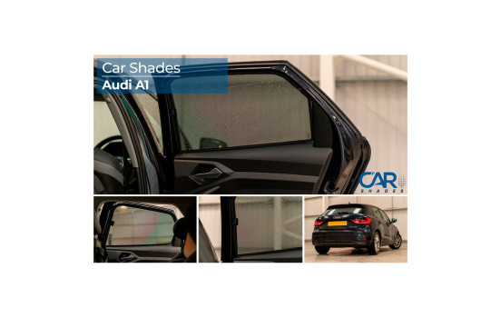 Sun blinds (rear doors) suitable for Audi A1 Sportback 2018- & City Carver (GBH) (2-piece), Image 9