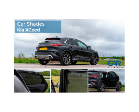 Sun blinds (rear doors) suitable for Kia XCee'd (CD) 2019- (2-piece), Image 9