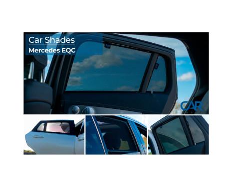 Sun blinds (rear doors) suitable for Mercedes EQC (N293) 2019- (4-piece), Image 9
