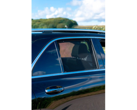 Sun blinds (rear doors) suitable for Mercedes GLE (W167) 2019- (4-piece), Image 5