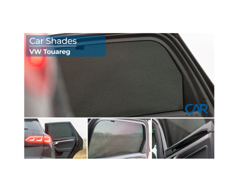 Sun blinds (rear doors) suitable for Volkswagen Touareg 2018- (2-piece), Image 9